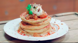 How to Make American Stack Style Pancakes [upl. by Saidel]