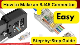 How to Make an RJ45 Connector StepbyStep Guide [upl. by Isadora]