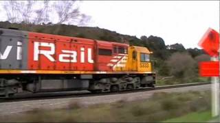 Pacing a Coal Train Reefton NZ [upl. by Hildie]