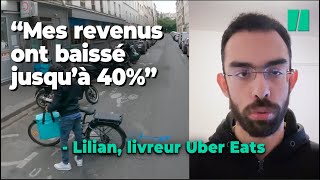 « Je suis livreur Uber Eats et je n’arrive plus à en vivre » [upl. by Lsiel]