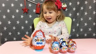 Novogodisnje VELIKO KINDER JAJE Otvaranje Igracke iz Kinder Jaja  KINDER MAXI Surprise Egg New Year [upl. by Stephanus]