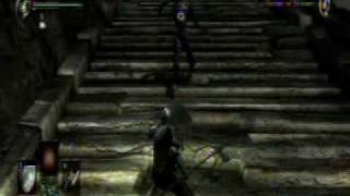 Demons Souls Handicap Run Getting the Crescent Falchion [upl. by Quick]