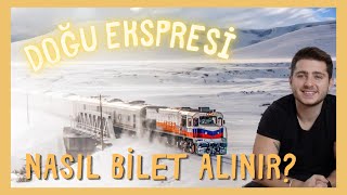 DOĞU EKSPRESİNE NASIL BİLET ALINIR [upl. by Him468]