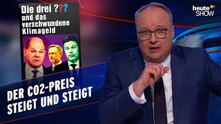 Teure Tankfüllung Wann kommt das Klimageld  heuteshow vom 26012024 [upl. by Ardnuyek824]