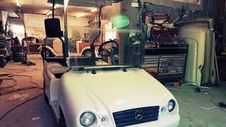 Mercedes Golf Cart Build from Start to Finish [upl. by Hsemin607]