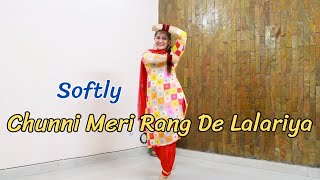 Chunni Meri Rang De Lalariya Dance video  Karan Aujla [upl. by Oicram66]