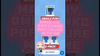 Make my own Funko Pop with me 😃🤩shorts greativity viral fyp funkopopfigures funkopop design [upl. by Neelie]