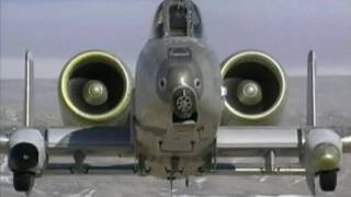 A10 Thunderbolt  Air Force Ground Attack Jet Hitting Targets [upl. by Lonergan684]