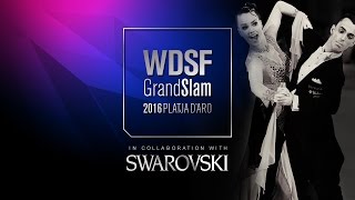 Farina  Koborg DEN  2016 GS STD Platja dAro  R2 T  DanceSport Total [upl. by Skutchan]