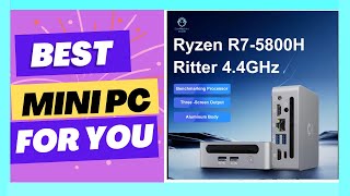 GenMachine New AMD Ryzen 7 5800H Windows 11 MINI PC [upl. by Threlkeld]