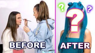 Giving My Twin a Transformation Makeover  Merrell Twins [upl. by Adnertal]