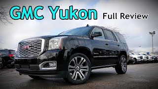 2018 GMC Yukon FULL REVIEW  Denali Ultimate SLT amp SLE [upl. by Brenza]