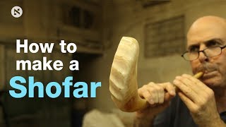 How to make a shofar A look inside Israels biggest factory [upl. by Kieger387]