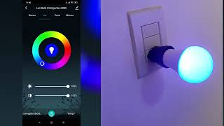 Bombillo LED inteligenteSmart Wifi App CozyLife [upl. by Pincas]