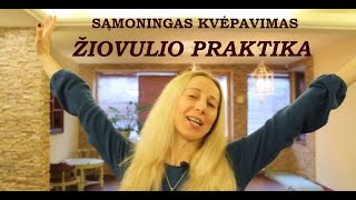 Sąmoningas kvėpavimas Žiovulio praktika [upl. by Jacintha]