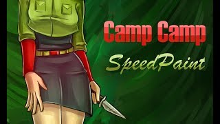 Vera Camp Camp SpeedPaint [upl. by Trumaine812]