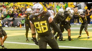 Casey Rogers  Defensive Tackle  Oregon  2023 Highlights  2024 NFL Draft  New York Giants [upl. by Carline]