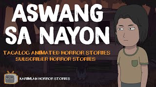 ASWANG sa NAYON Karimlan Animated Horror Stories True Story Tagalog [upl. by Cassilda]