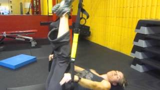 TRX Leg Lifts [upl. by Kermit148]