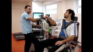 Shoulder isokinetic training [upl. by Josephina]