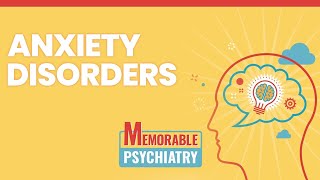 Anxiety Disorders Mnemonics Memorable Psychiatry Lecture [upl. by Eilime]