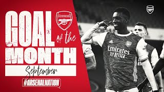 Who scored our best goal in September  Aubameyang Miedema Balogun Nketiah amp more [upl. by Eleonore422]