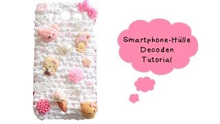 DIY Decoden SmartphoneHülle  Anielas Fimo [upl. by Gariepy]