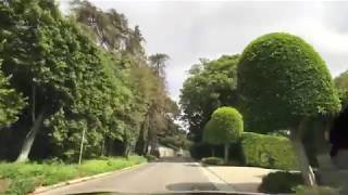 A tour of Bel Air Road in the East Gate of Bel Air one of LAs most exclusive residential areas [upl. by Gleich725]