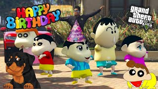 GTA 5 Celebration Of Shinchan Birthday 💐🎂 Bo amp Nene come From Japan 🗾 PSS Gamer [upl. by Avra]