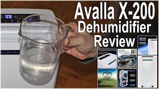 Avalla X200 Dehumidifier Review [upl. by Debbee24]