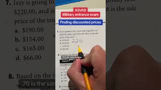 ASVAB Arithmetic Reasoning 7 explained [upl. by Nawoj115]