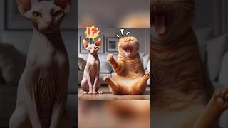 The effect of the magic liquid🧴cat cutecat funny [upl. by Scheider]