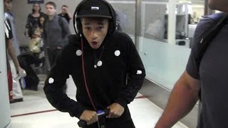 Jaden Smith Arrives At LAX Asked If He Has Advice For Justin Bieber [upl. by Collie]