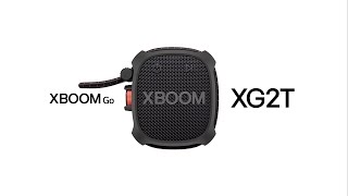 LG XBOOM Go XG2T  La bocina para la fiesta del momento I LG [upl. by Ardath]