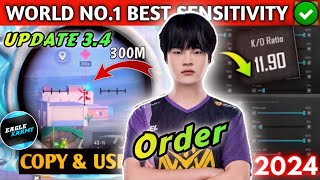 UPDATE 34  NOVA ORDER SENSITIVITY  ORDER SENSITIVITY CODE  ORDER CONTROL CODE  BGMI  PUBGM [upl. by Assirod]