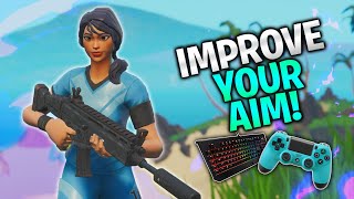 Kovaaks Inspired Aim Map Improve your Aim Fortnite PC Console Mobile [upl. by Ziul779]