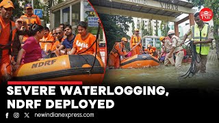 Bangalore Rains  Houses submerged due to waterlogging NDRF deployed [upl. by Ylicis]