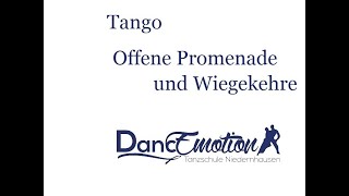 europäischer Tango quotOffene Promenade und Wiegekehrequot [upl. by Yruj]