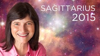 SAGITTARIUS 2015  Year Ahead  Barbara Goldsmith [upl. by Nitsreik997]