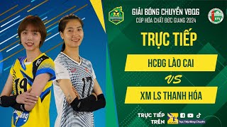 🔴Bán kết  HCĐG LÀO CAI vs XMLS THANH HÓA  VCK Nữ giải bóng chuyền VĐQG cúp HCĐG 2024 [upl. by Bailar]