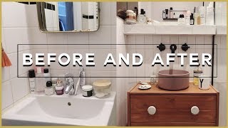 TOCH ALLES ROZE NIEUWE BADKAMER amp LOW BUDGET TOILET MAKE OVER • YARA MICHELS [upl. by Ainniz]