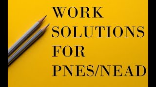 Solutions When You Cant Work Because of PNESNEAD [upl. by Remliw]