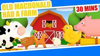 Old MacDonald Had A Farm and More Classic Nursery Rhymes Kids and Babies songs [upl. by Nerland]