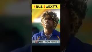 5 Wickets Left amp Malinga Comes To Ball [upl. by Ardys]