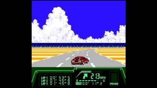 retroUSB AVS  NES Rad Racer II in 720p HD  Stage 1 [upl. by Atteoj]