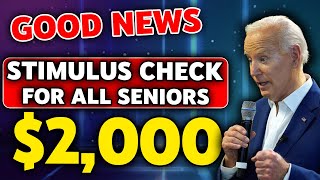 Exact Pay Dates Announce 2000 Stimulus Checks TOMORROW For Social Security SSI SSDI amp VA Seniors [upl. by Neersin578]