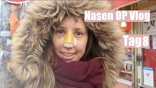 Nasen OP Vlog Tag 8  Verbandswechsel und Zwischenergebnis [upl. by Jadd711]