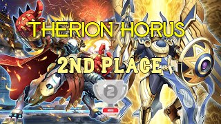 2ND Place OTS Locals Therion Horus Deck Profile November 2024 [upl. by Calvinna405]