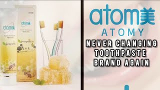 Never Changing My Toothpaste Again   Low Cost High Quality Korean Made Products atomy [upl. by Enytnoel]