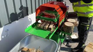 Firewood and Kindling Maker  Electric Log and Board Splitter [upl. by Anec]